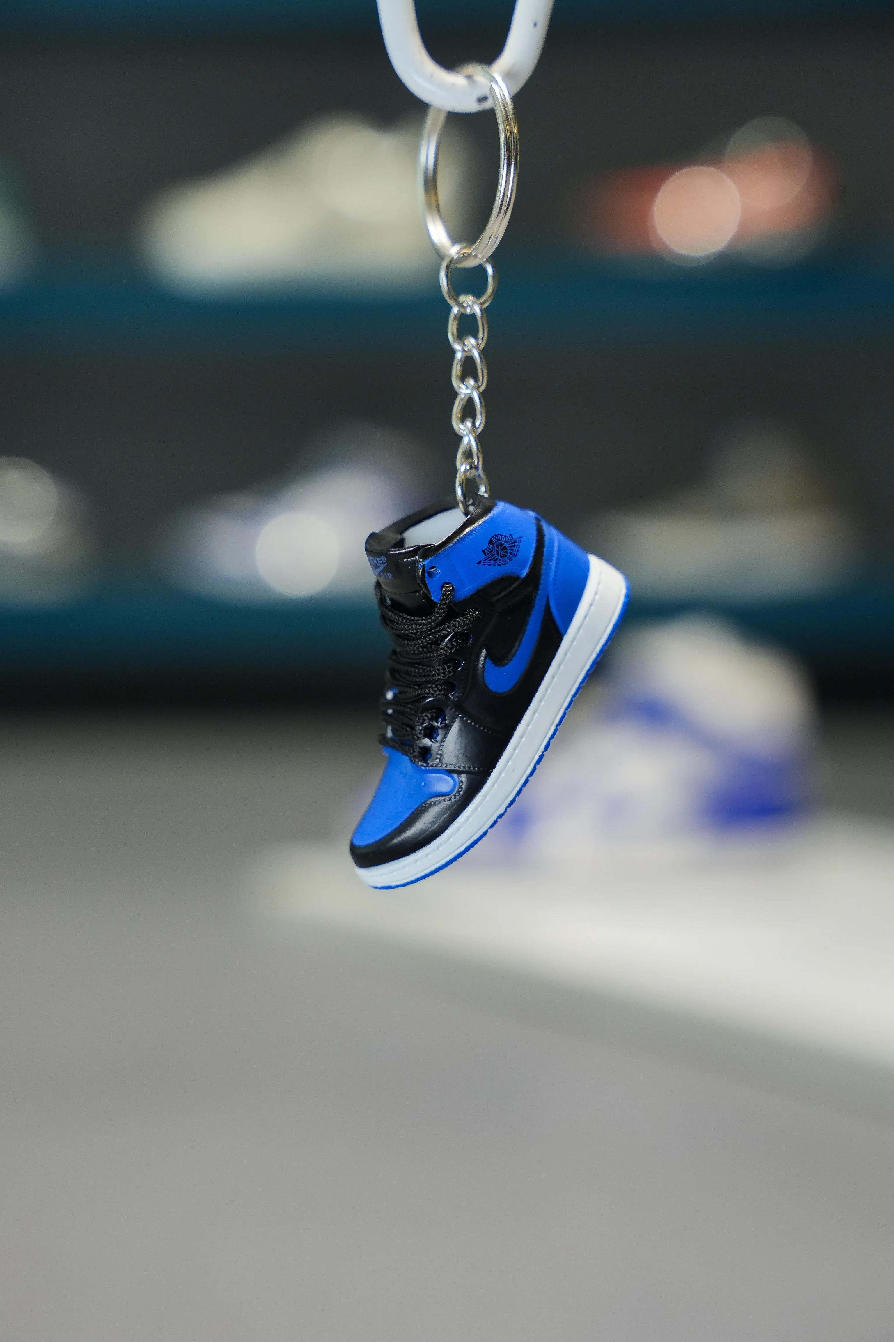 3D Sneaker Keychain AJ1 High Game Royal Blue