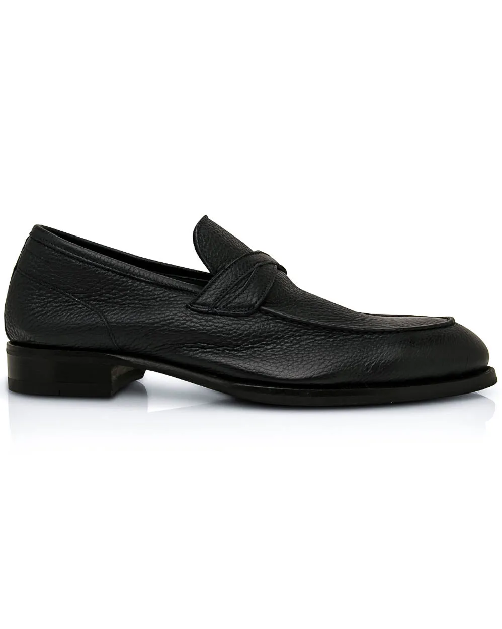 Abisso Crisscross Leather Loafer