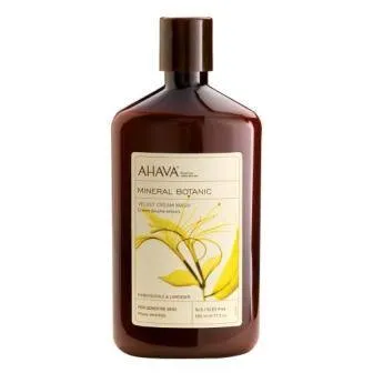 AHAVA MINERAL VELVET BODY LOTION HONEYSUCKLE AND LAVENDER 13.5 OZ