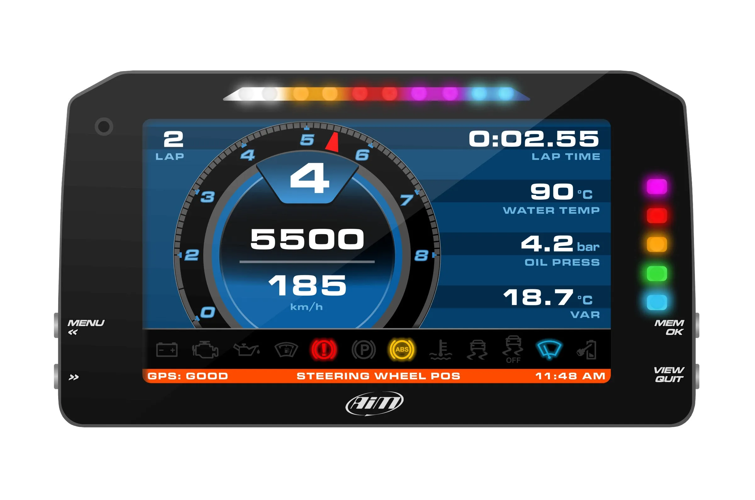 High-Precision AIM XA6MXPA40G1 MXP GPS Module with 4 M Accuracy & 37-Pin Standard Harness