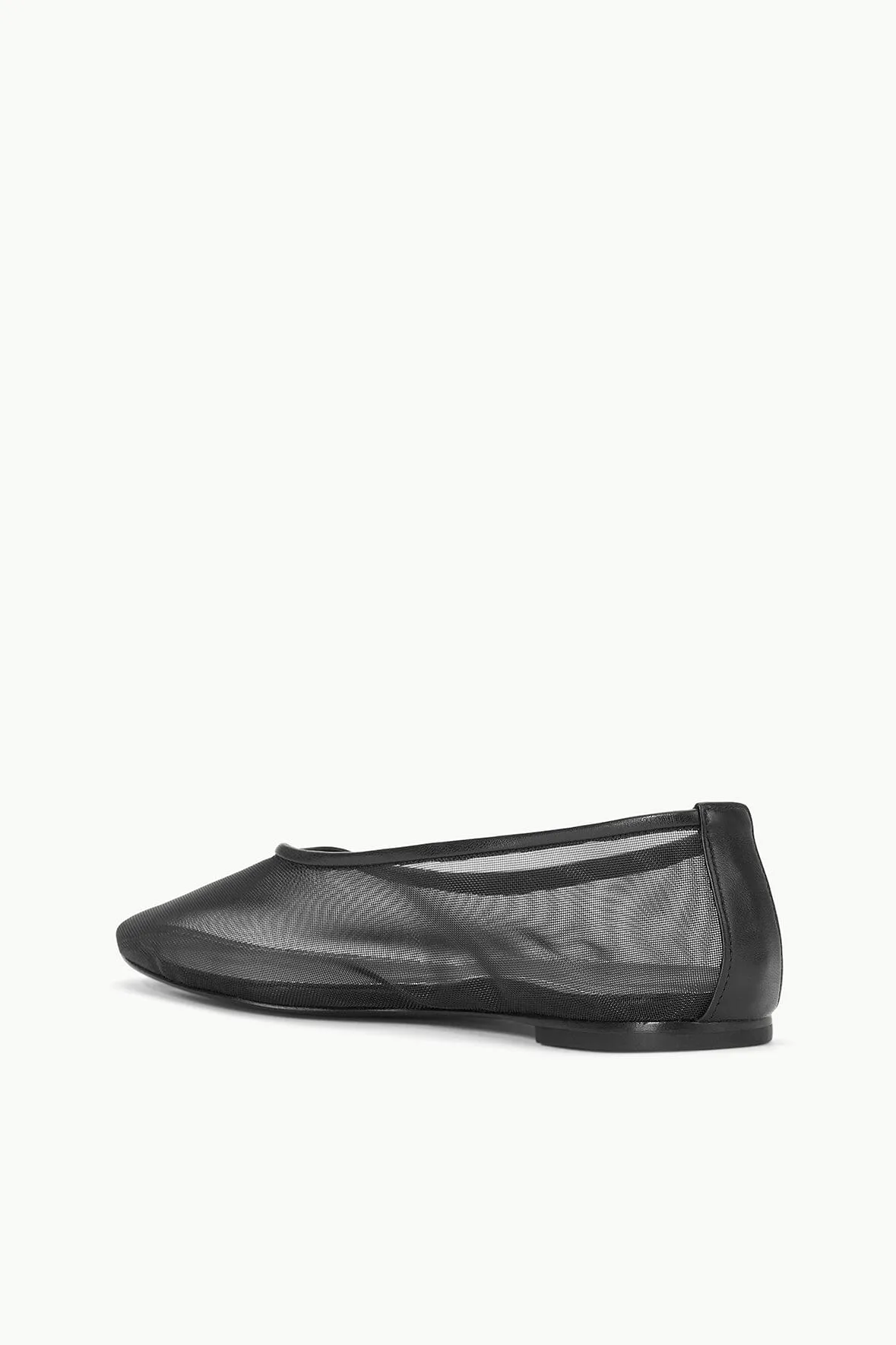 ALBA BALLET FLAT | BLACK MESH