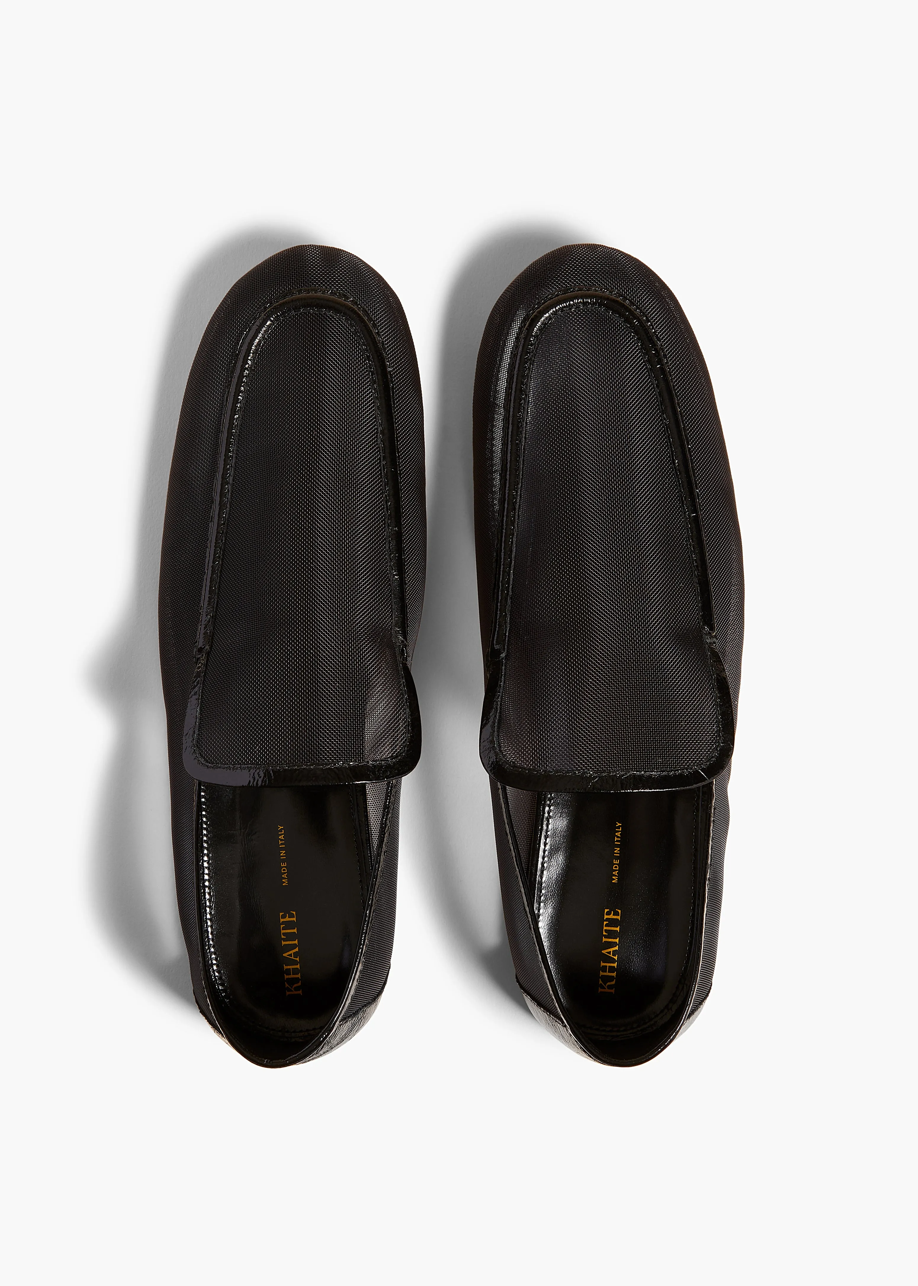 Alessia Loafer in Black Mesh