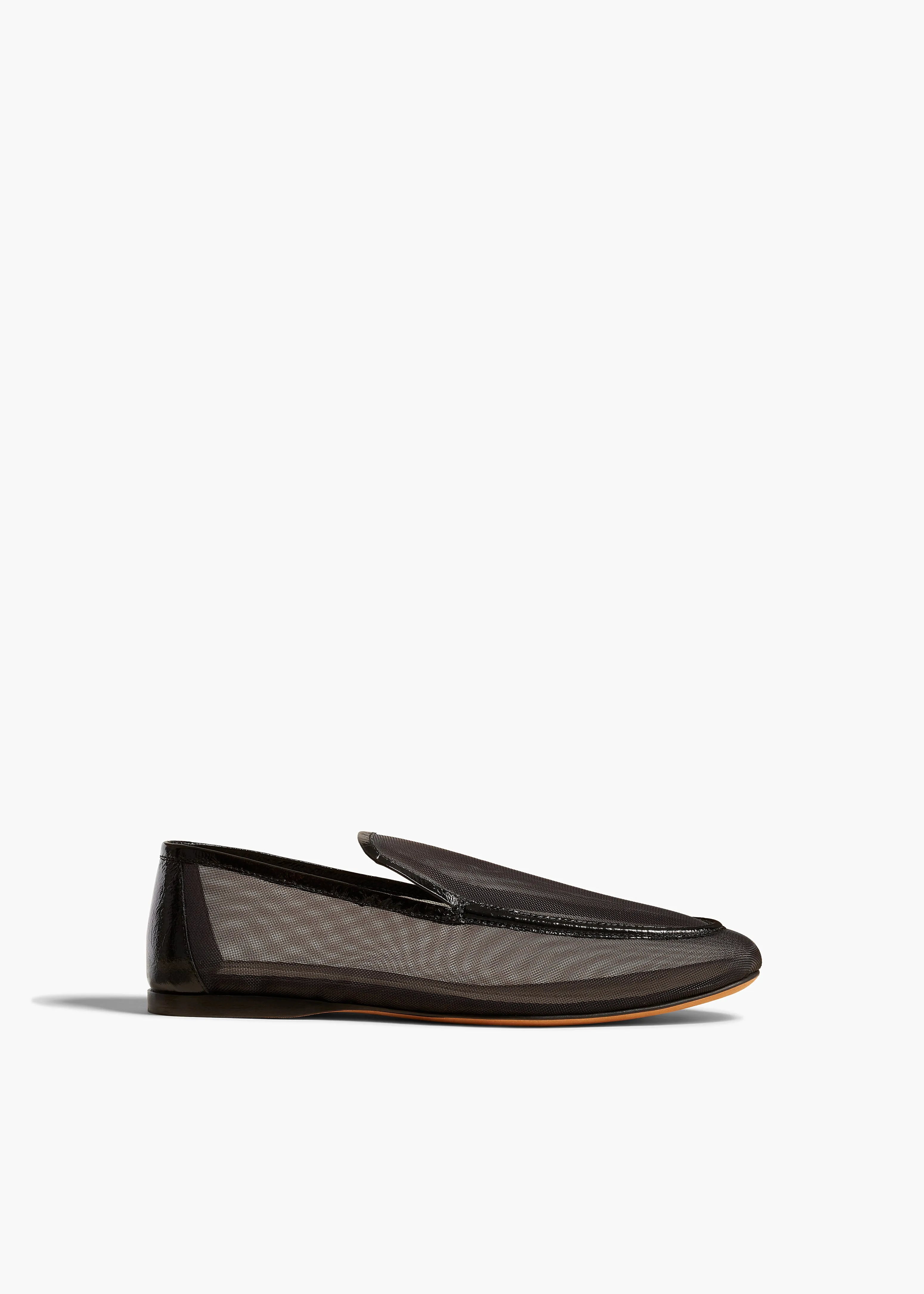 Alessia Loafer in Black Mesh