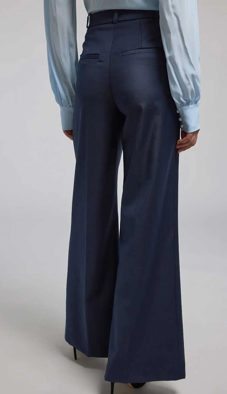 Alexia Suiting Pants - Navy