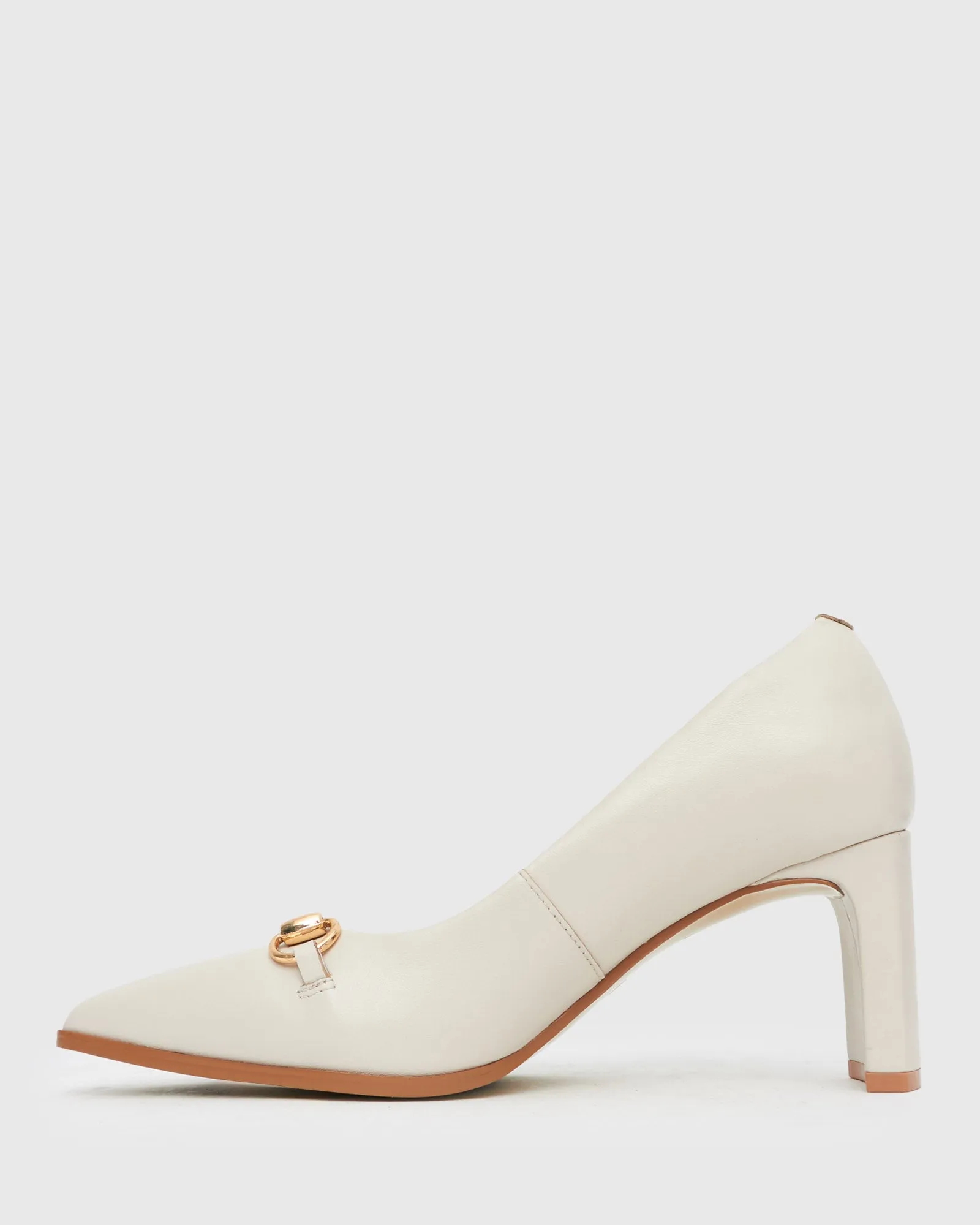 ALIX Chain Trim Pointed Toe Pumps