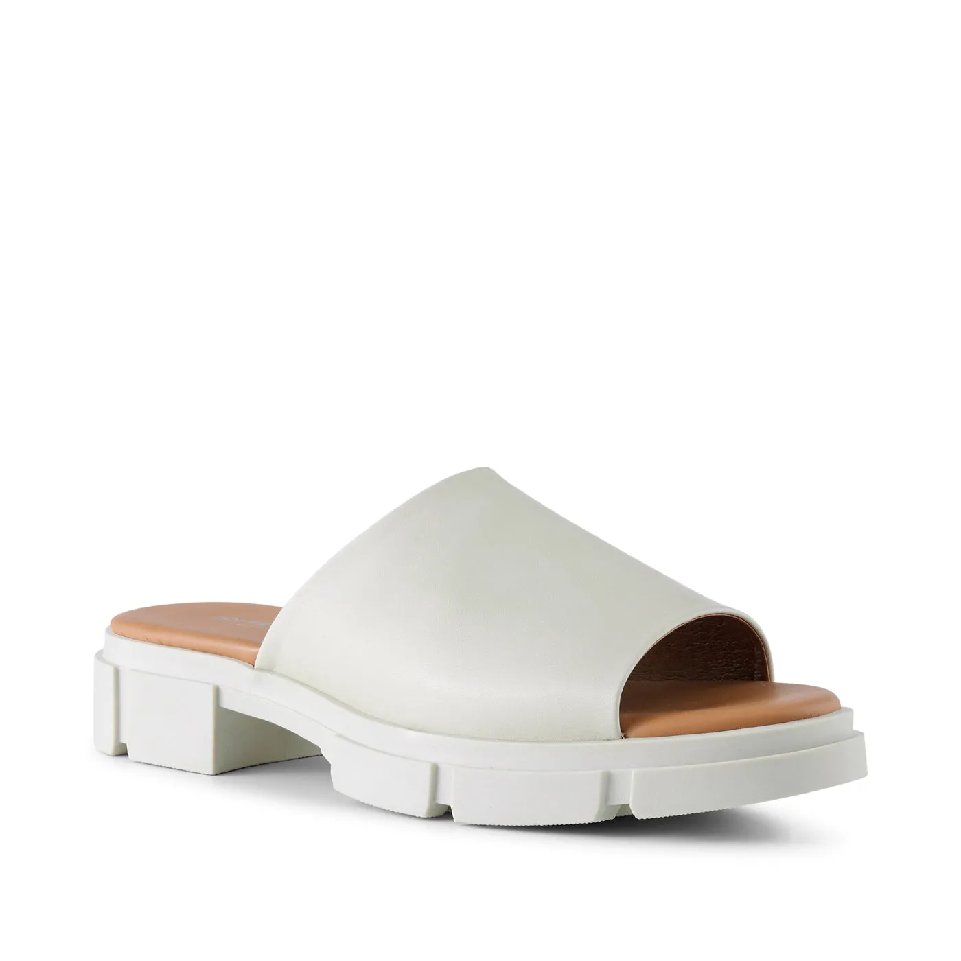 Alva mule leather - Off White