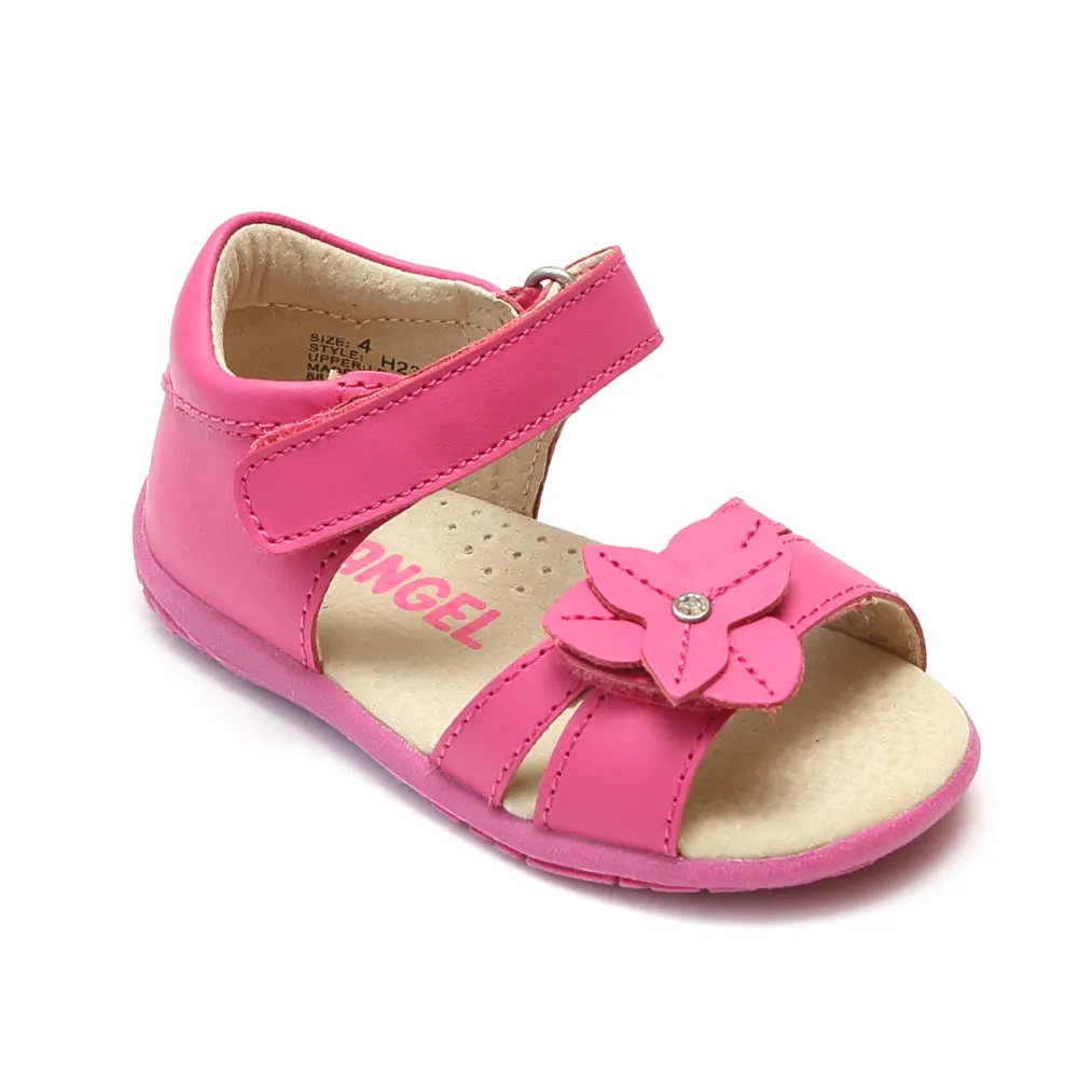 Angel Girls Triangular Flower Sandals