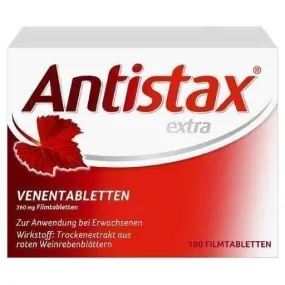 ANTISTAX extra vein tablets 180 pc Relieves tired, heavy legs