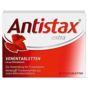 ANTISTAX extra vein tablets 90 pc Relieves tired, heavy legs