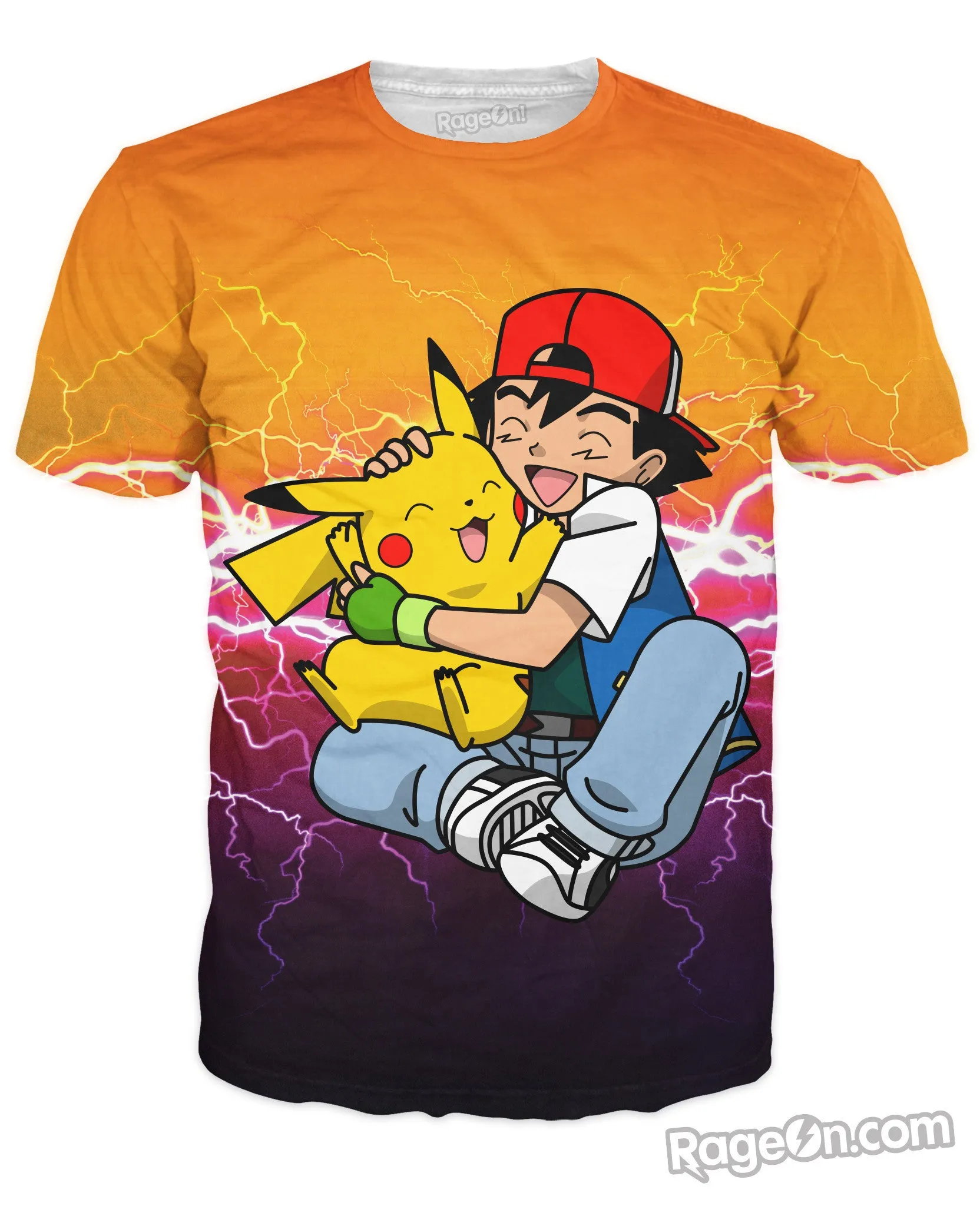 Ash and Pikachu T-Shirt