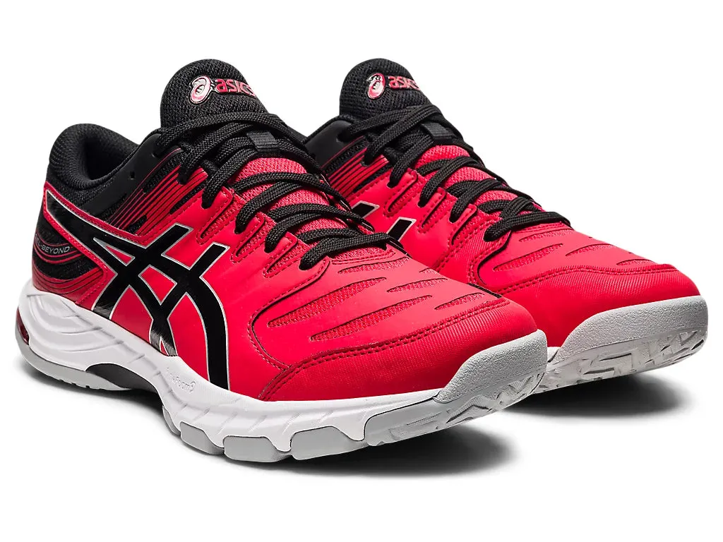 Asics Gel Beyond 6 Badminton Shoes - Electric Red/Black