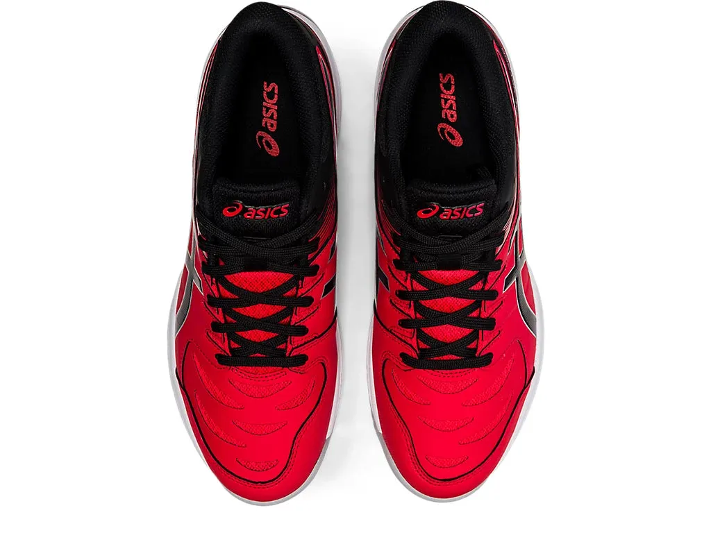 Asics Gel Beyond 6 Badminton Shoes - Electric Red/Black