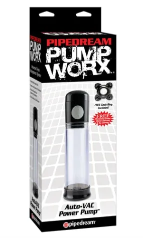 Auto-Vac Power Pump: Hands-Free Vibration for Long-Lasting Erections