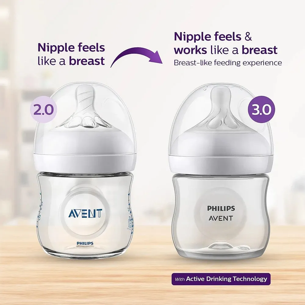 Avent Natural Response Feeding Bottle-125ml