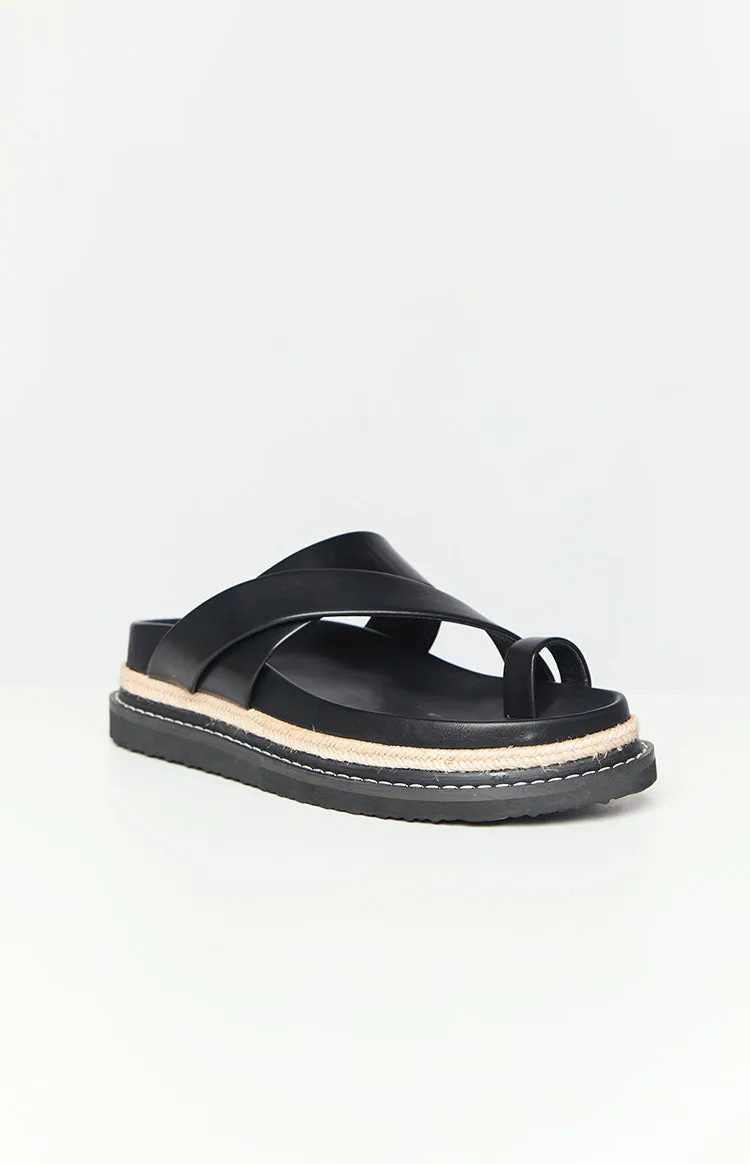 Billini Armas Black Sandals