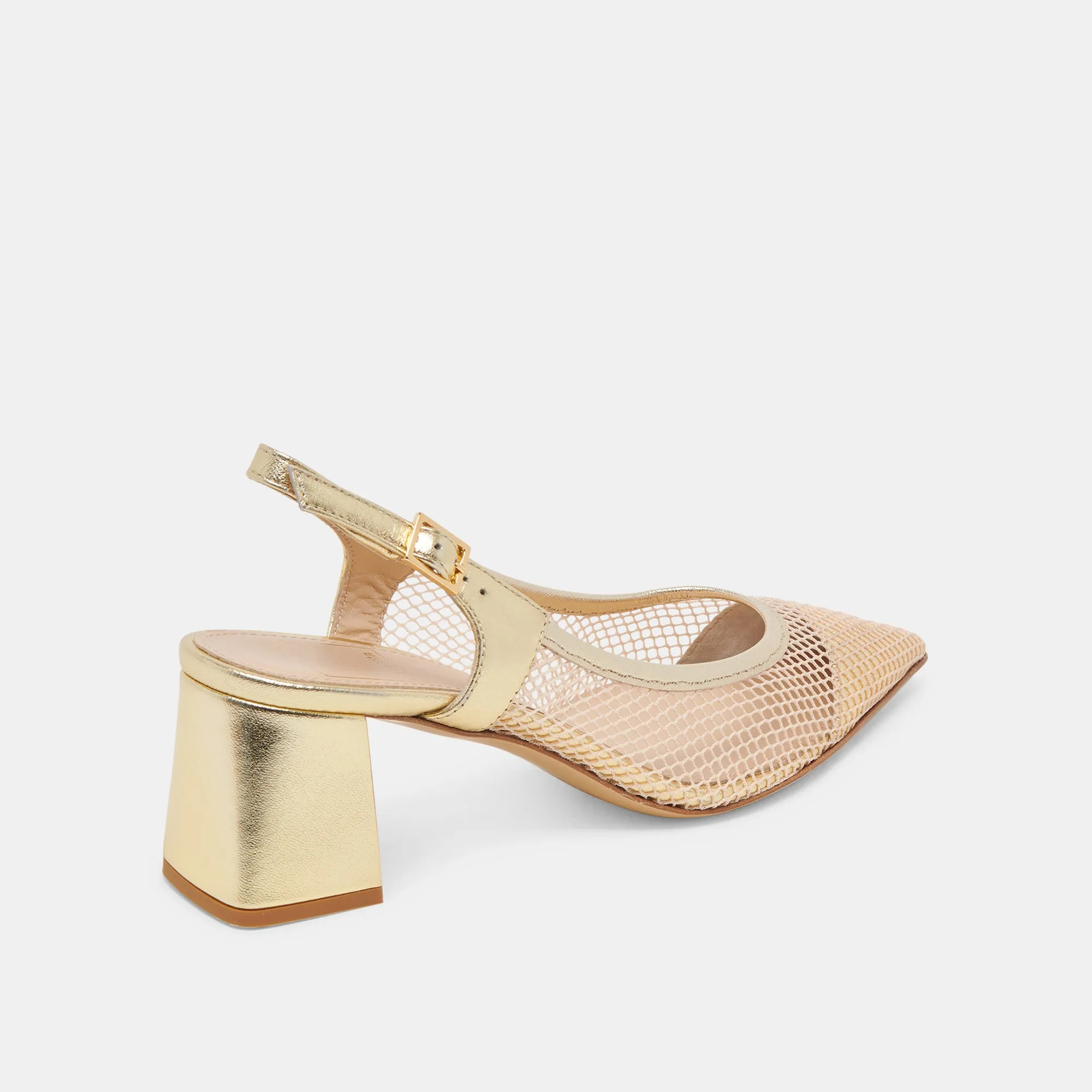 BLONDI HEELS BLUSH MULTI MESH