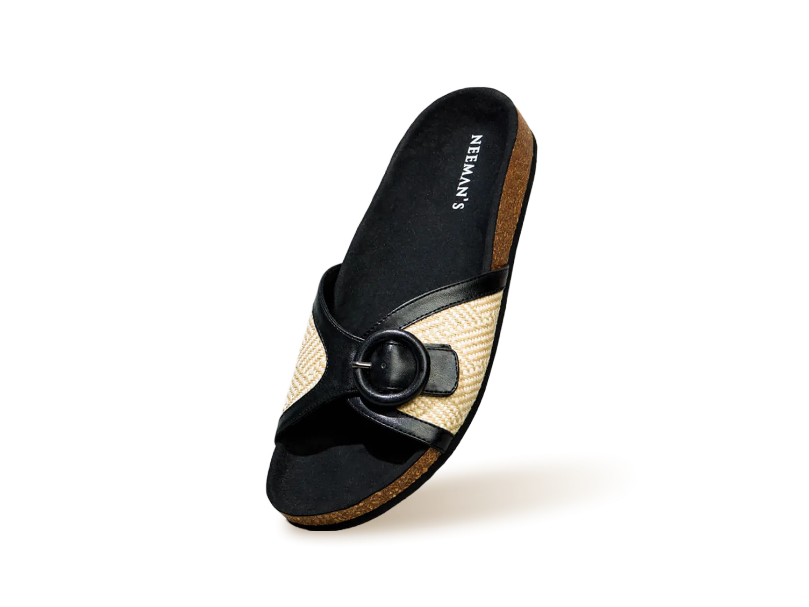 Boheme Chic Slides : Black