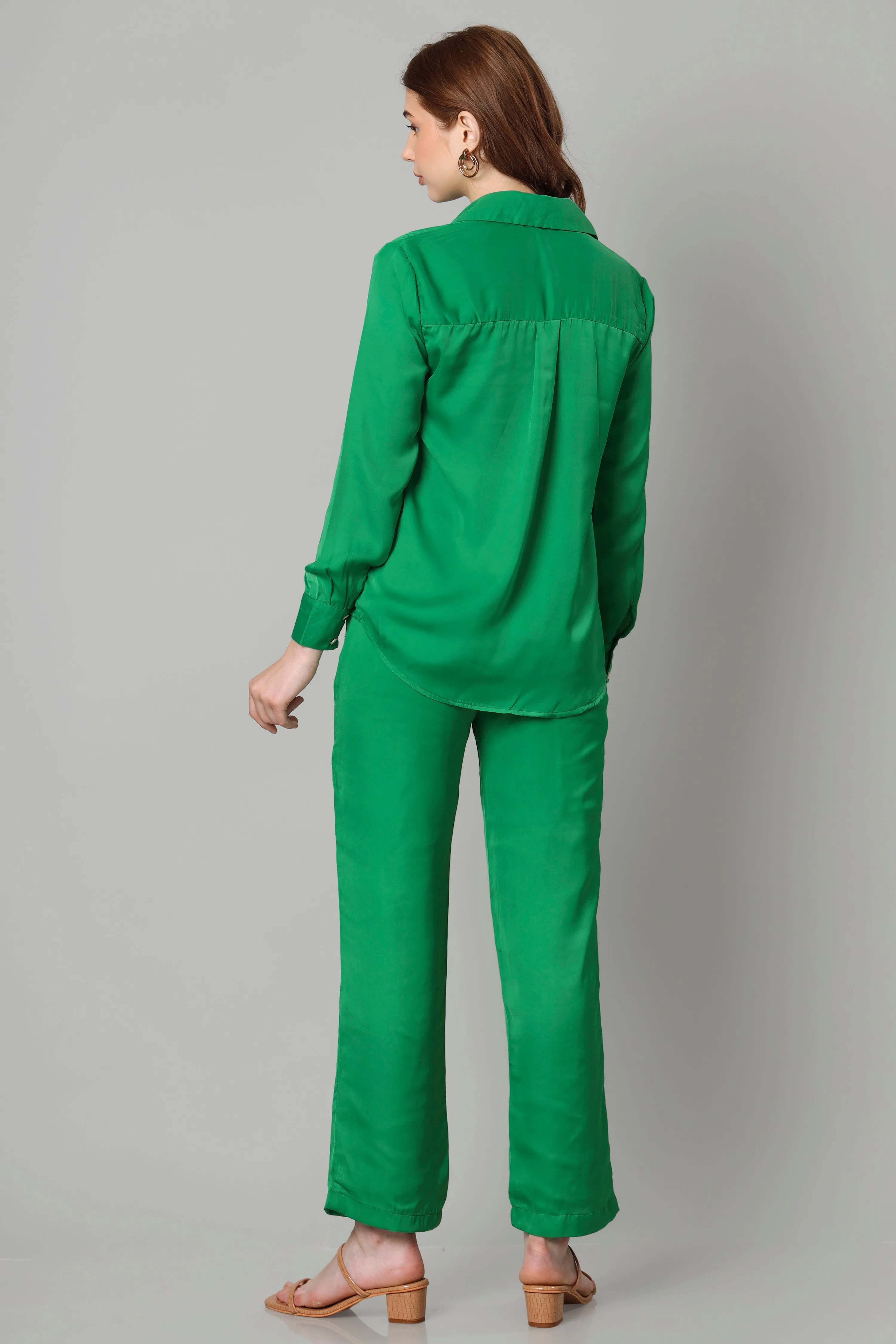 Bold Green Co-Ord Set For Women