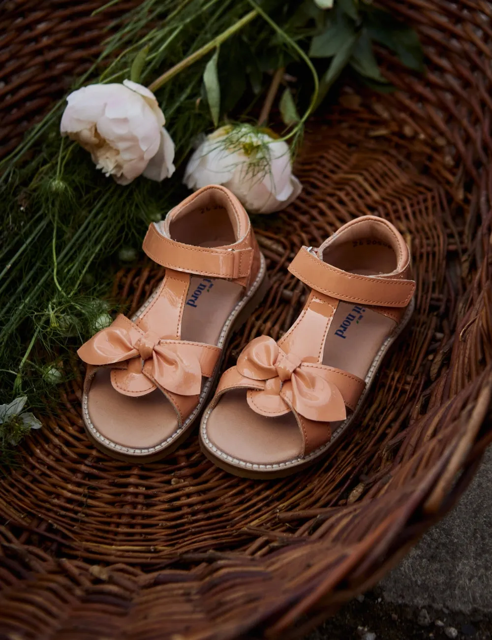 Bow Sandal - Apricot