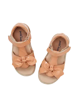 Bow Sandal - Apricot