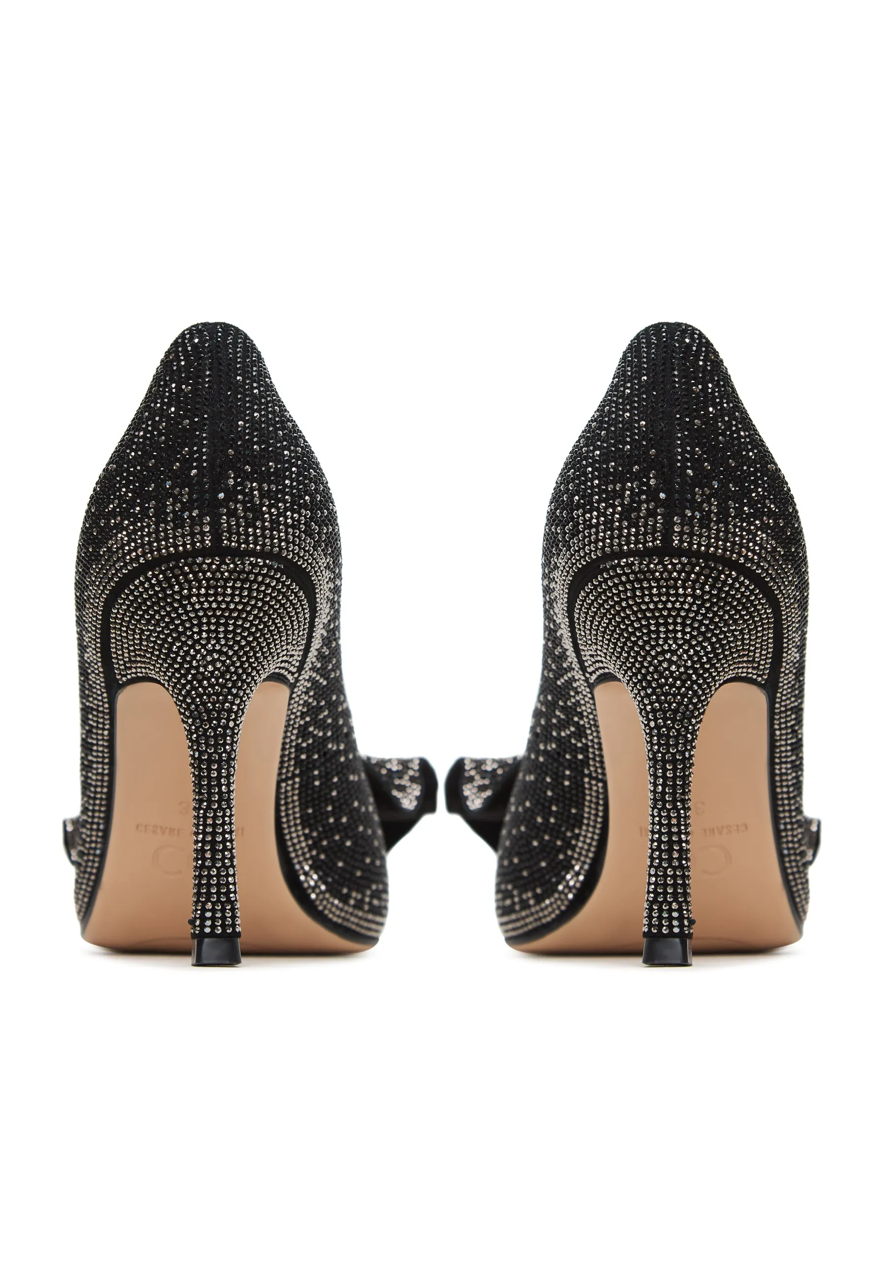 Bow-Tie Mary Jane Heels Annie - Black