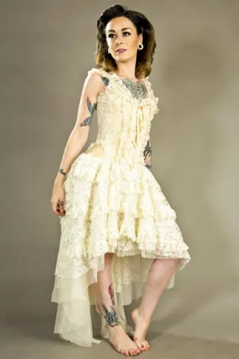 Burleska Ophelie Dress Cream