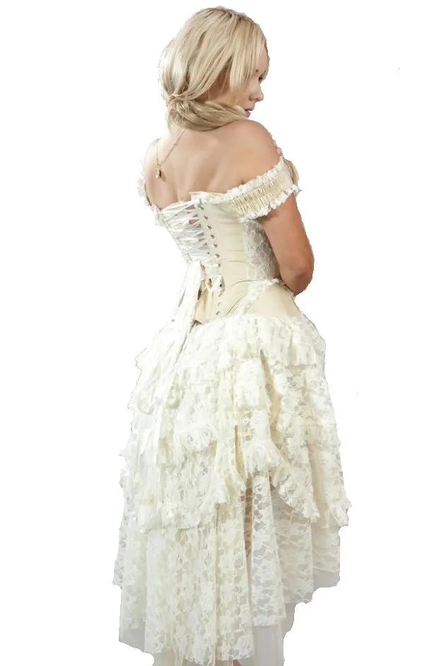 Burleska Ophelie Dress Cream