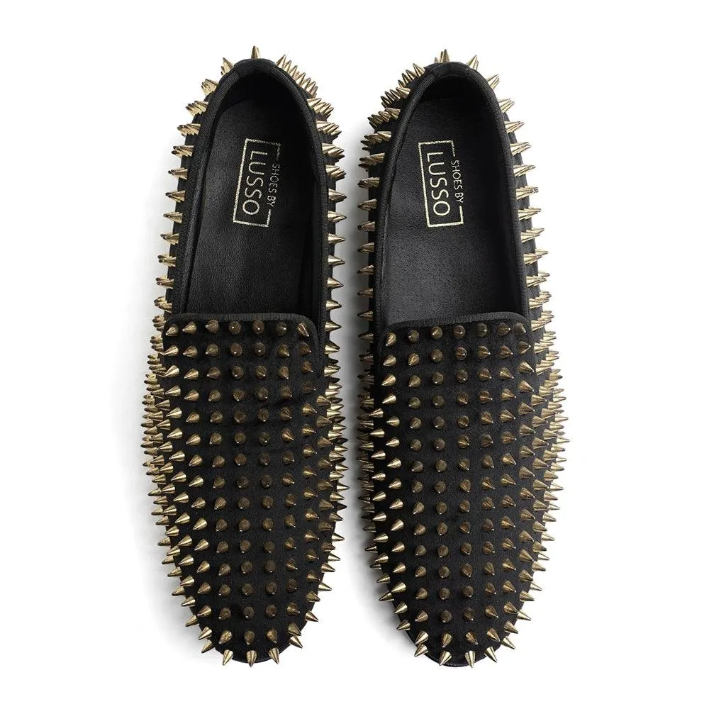 Charlotte 700 Golden Studs Loafers