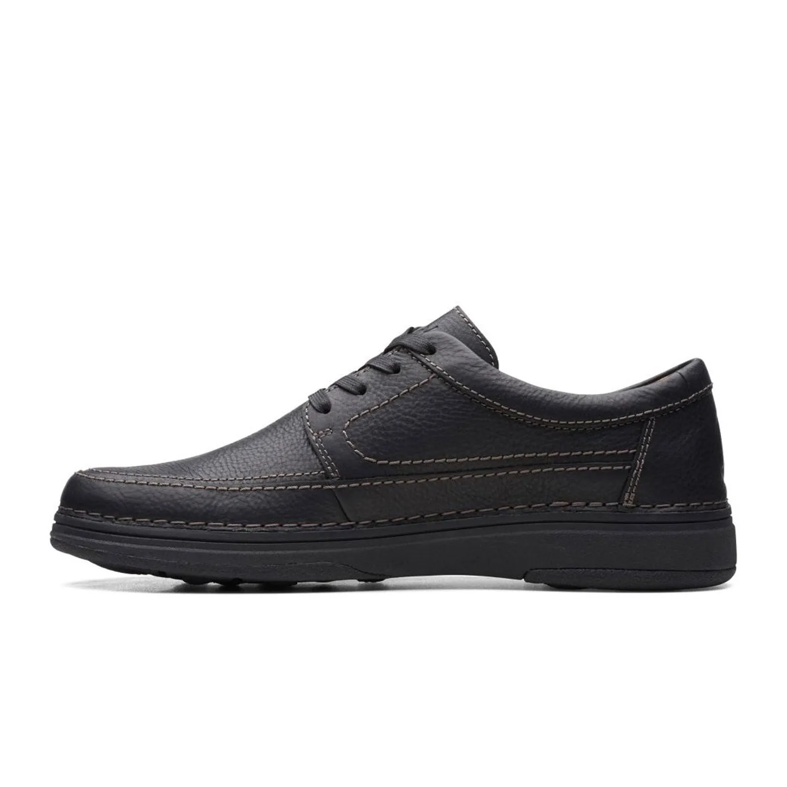 Clarks Nature 5 Lo Lace Up (Men) - Black Leather