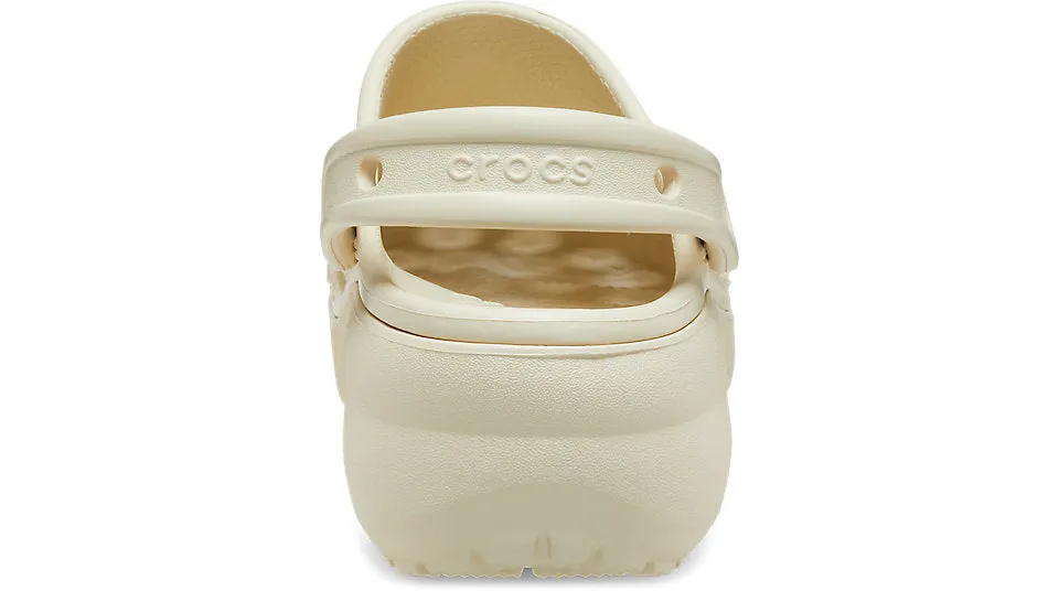 Crocs Classic Platform Clog Bone