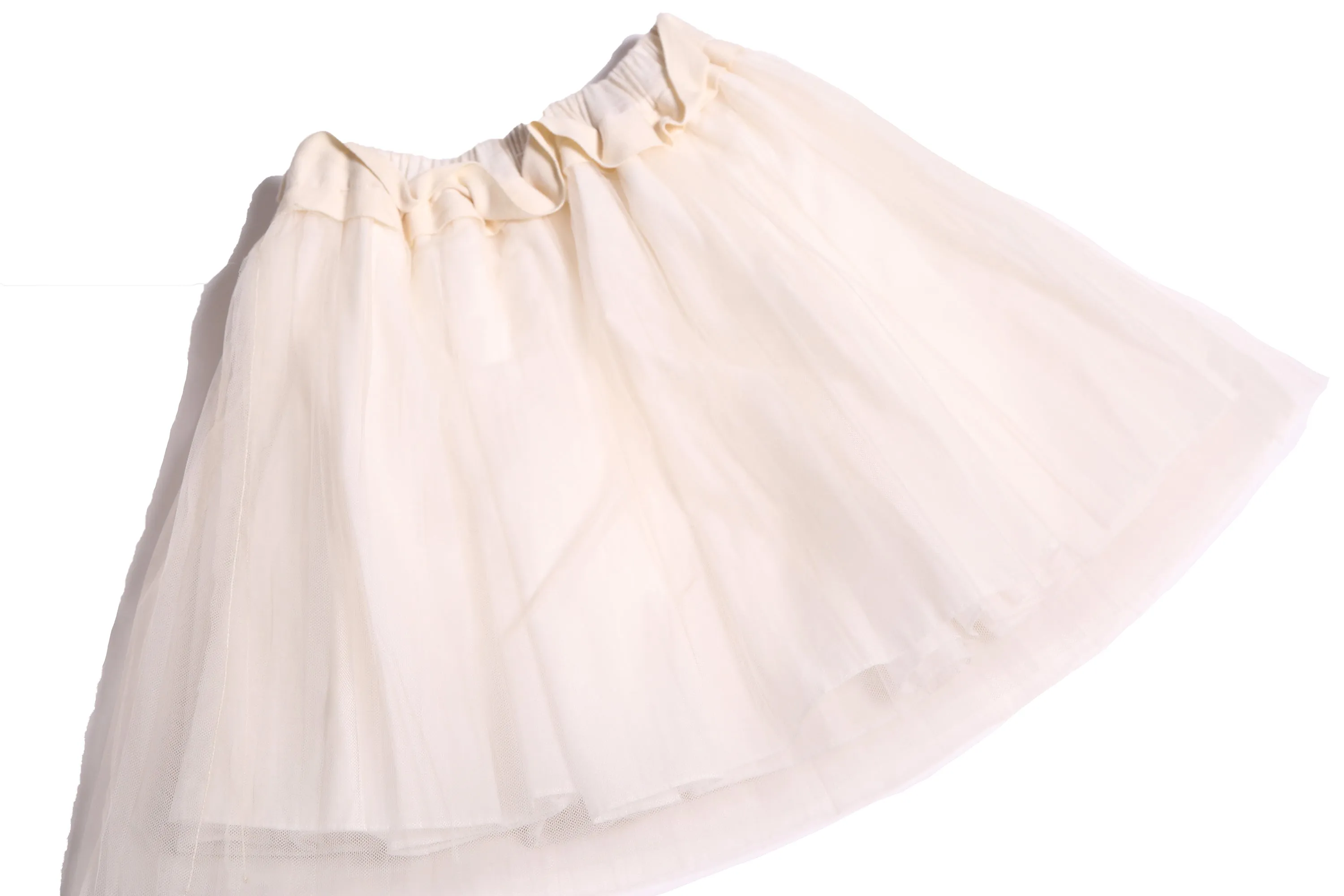 CRUSH PLEATED TUTU SKIRT