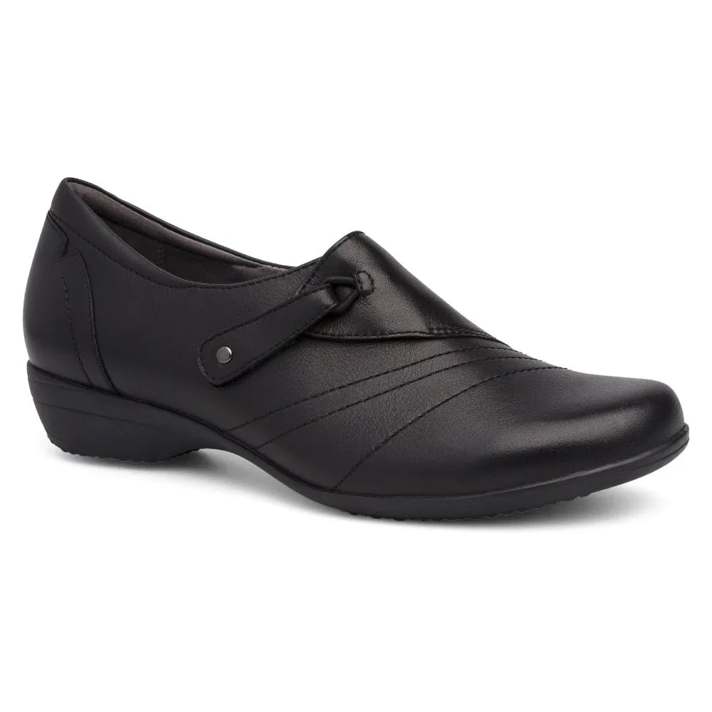 Dansko Women's Franny Black Milled Nappa