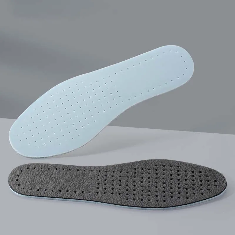 Dbeck® Breathable High-Elastic Leather Latex Insoles for Summer