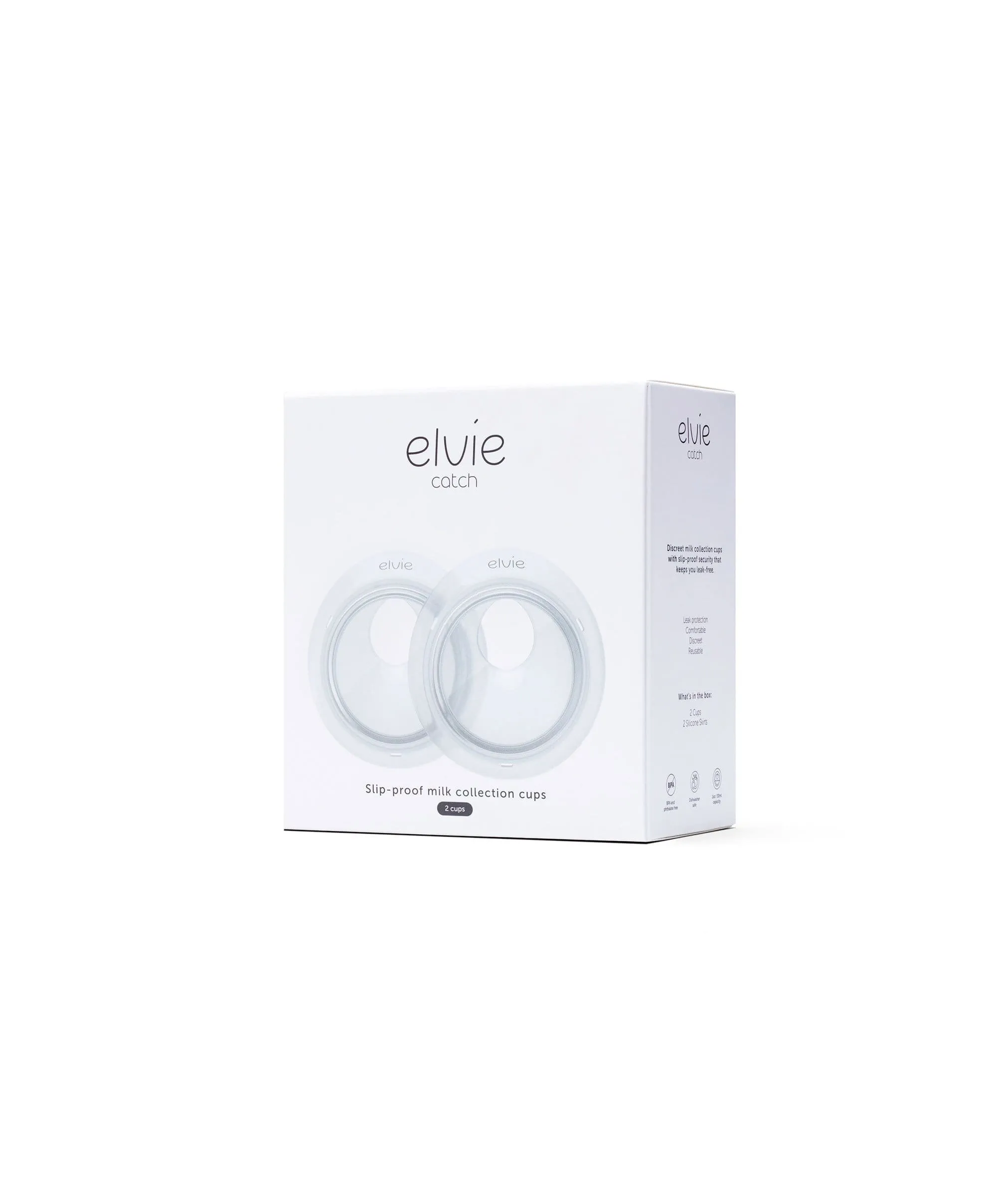 Elvie Electric Breast Pump With Elvie Catch Collection Cups