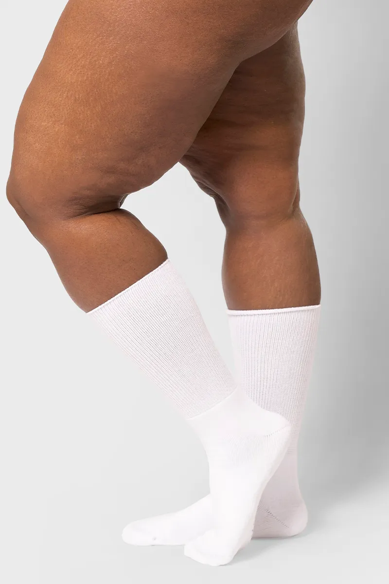 Everyday White Crew Sock - 2 Pack