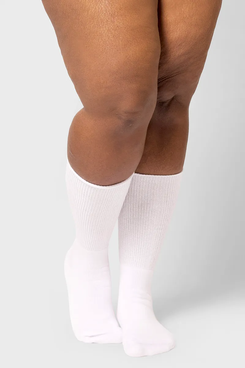 Everyday White Crew Sock - 2 Pack