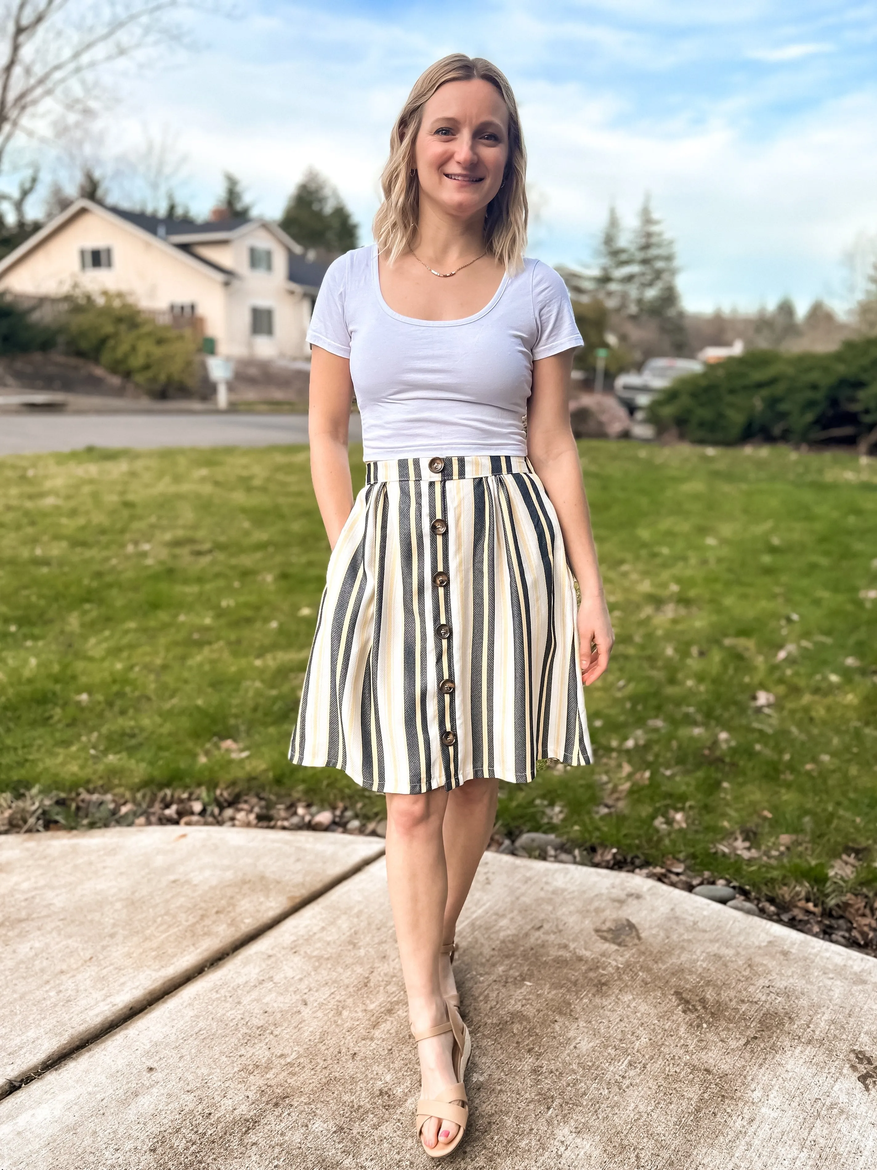 Farmhouse Chic Skirt