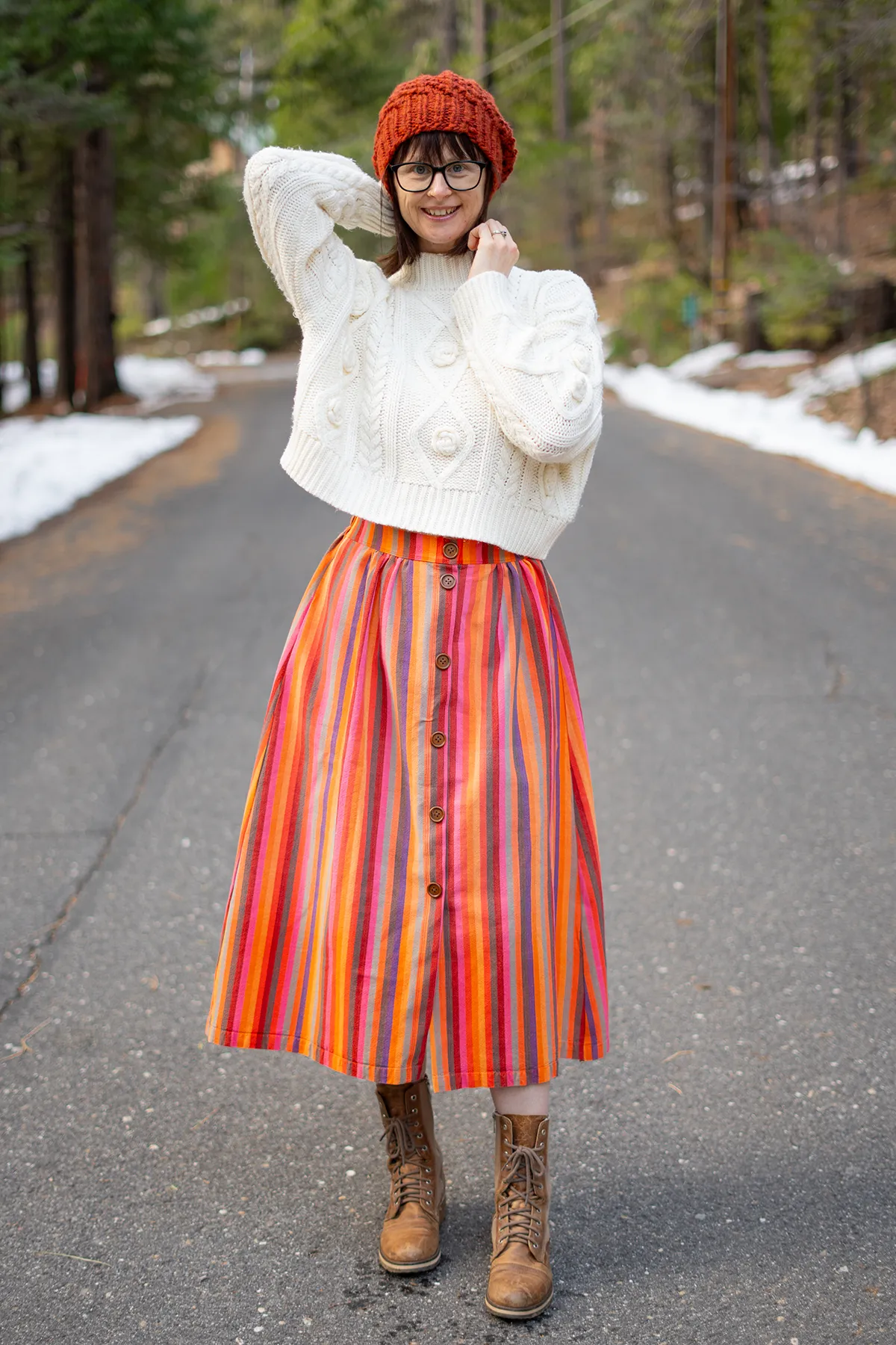 Farmhouse Chic Skirt