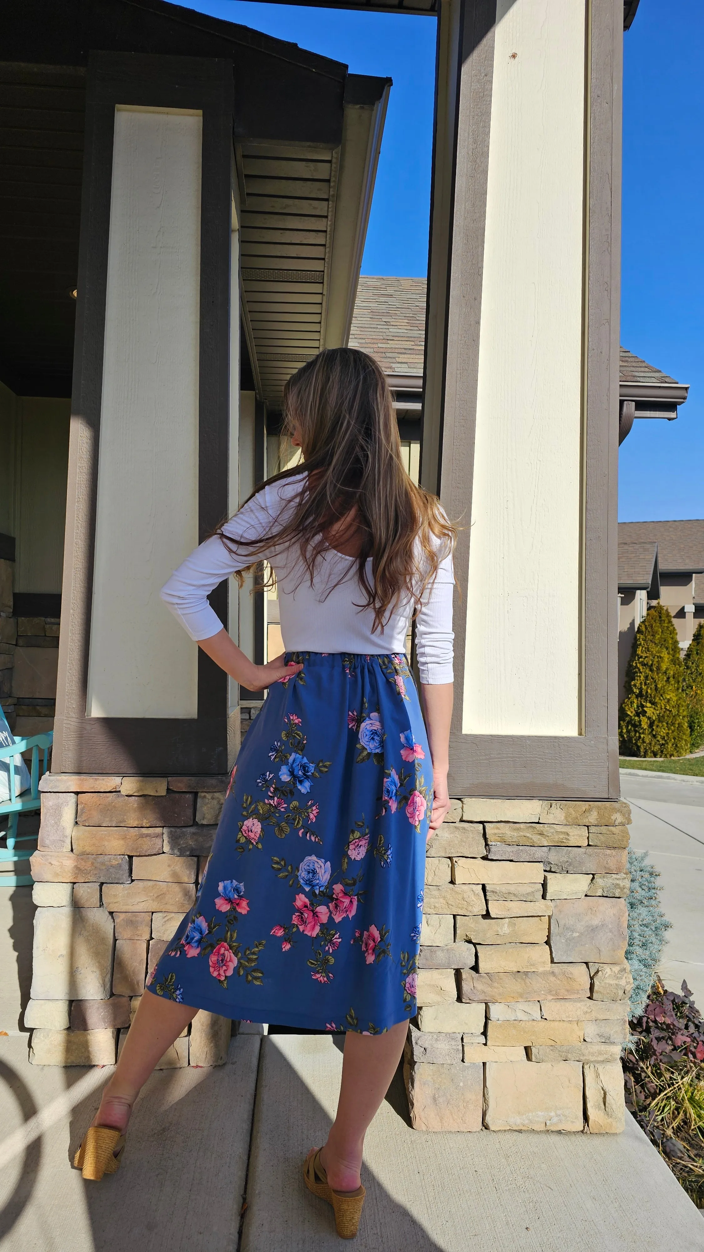 Farmhouse Chic Skirt