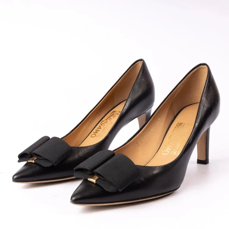 Ferragamo Mimi Bow Pumps