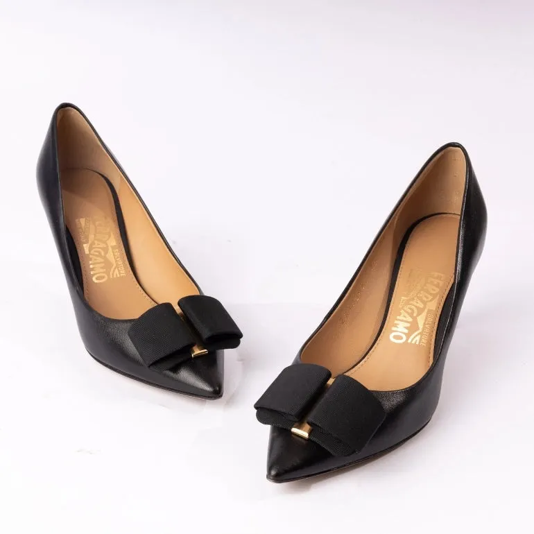 Ferragamo Mimi Bow Pumps