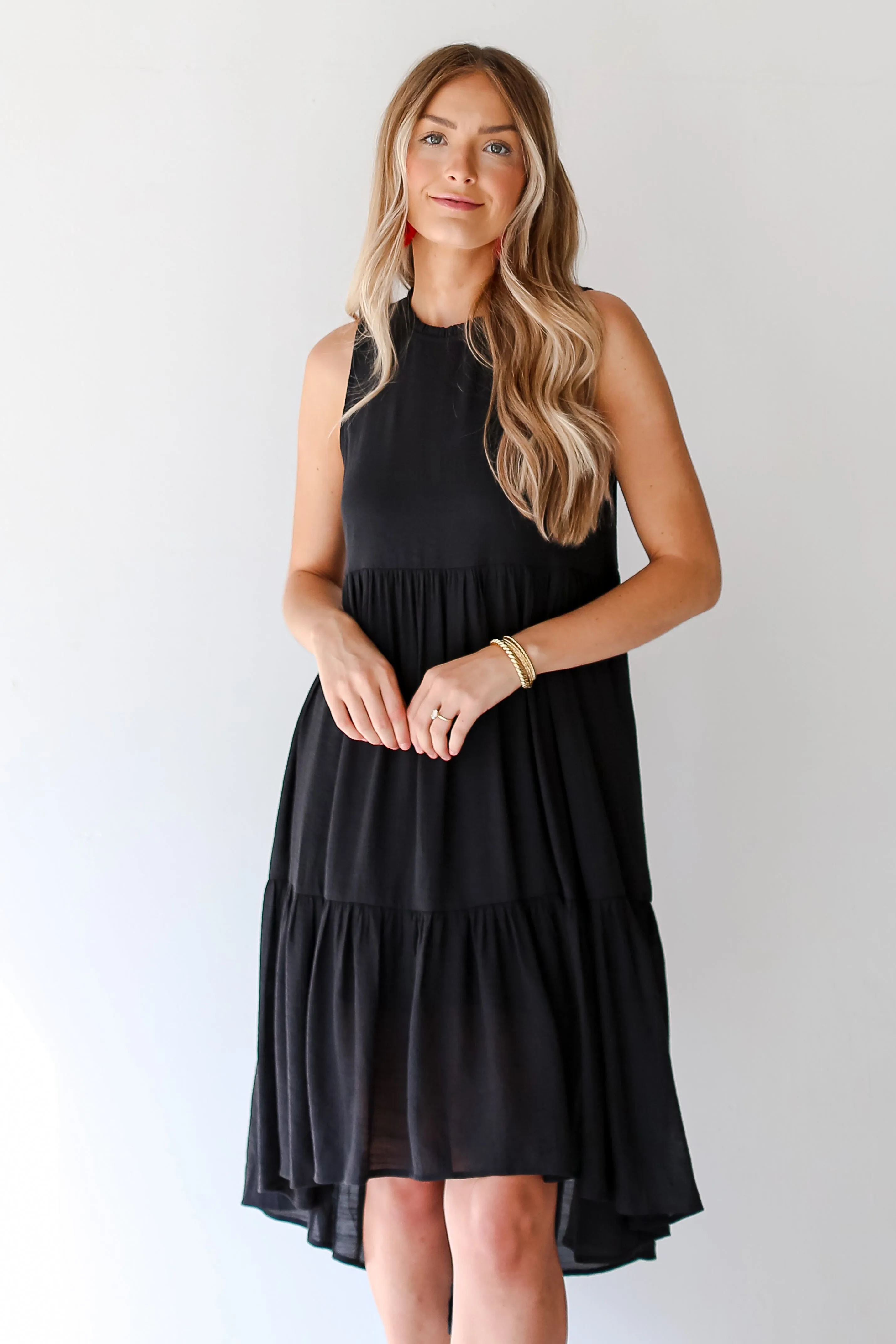 FINAL SALE - Flawless Moments Tiered Midi Dress