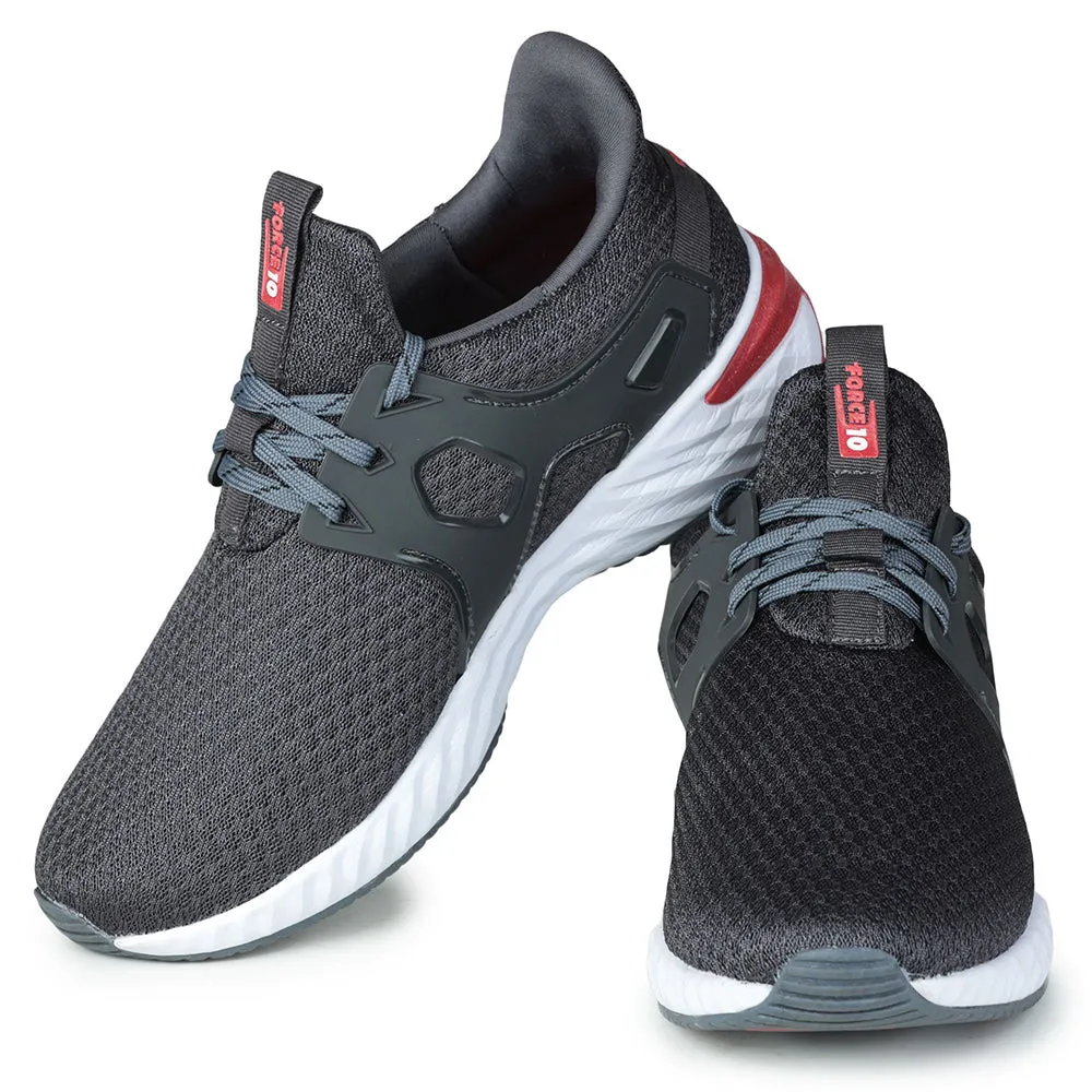 Force 10 By Liberty Men Sports Running Shoes - Grey (CARLO)