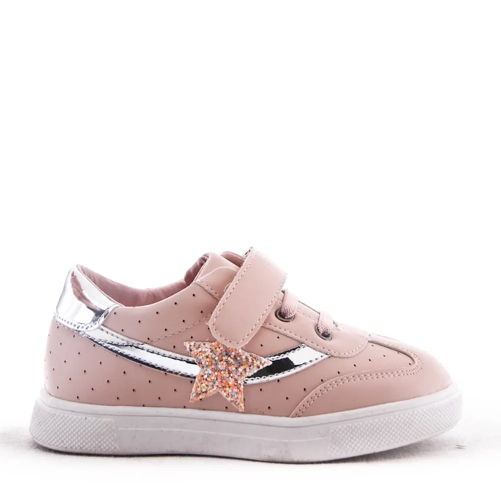 Glitter Star Girls Pink Trainer