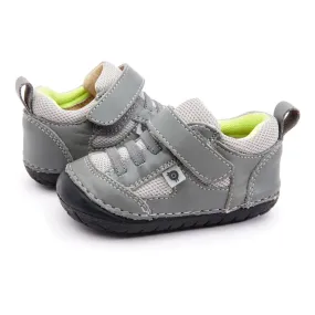 Gray Pave Velcro Sneakers