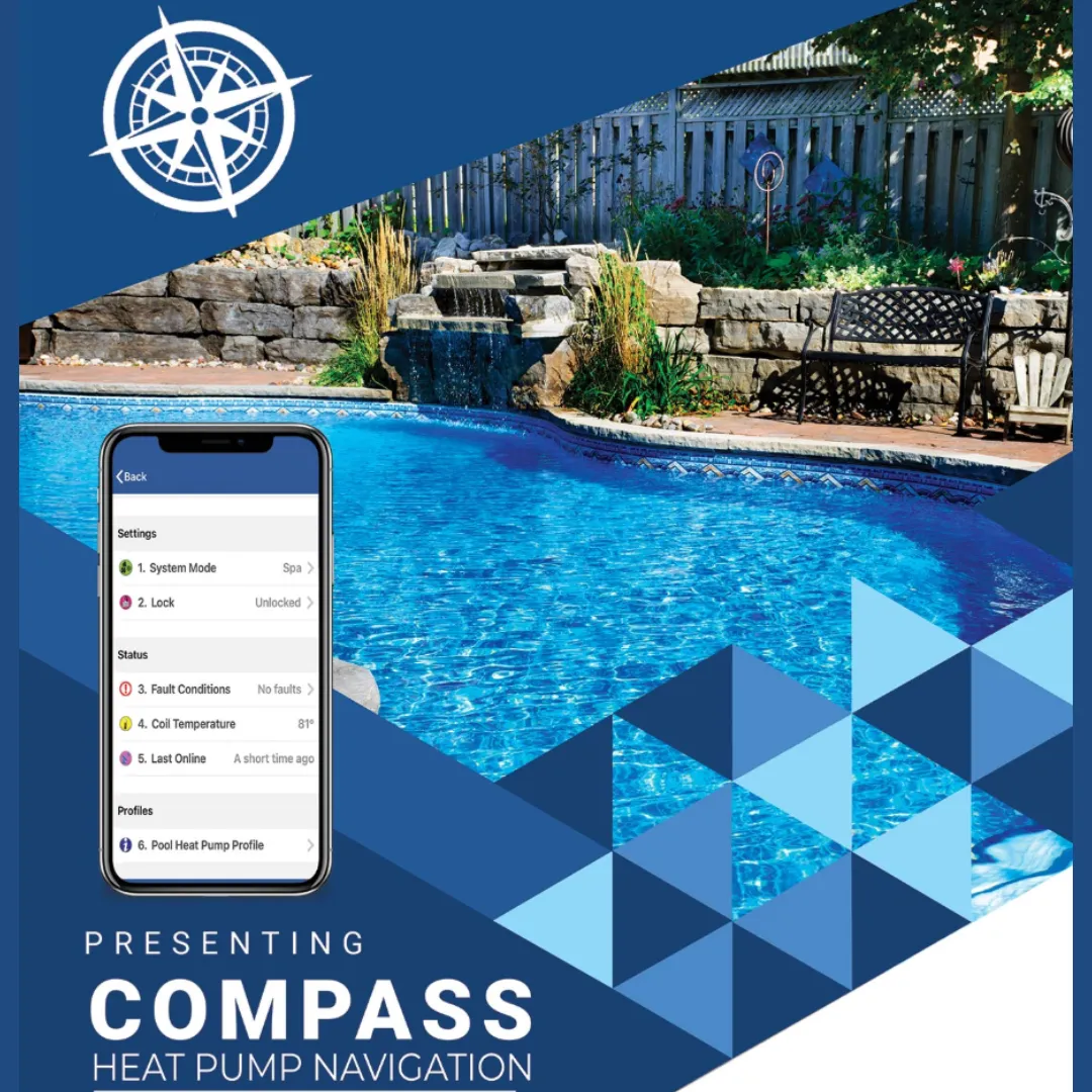 Gulfstream Wi-Fi Antenna Controller for Compass Heat Pump Pool Temperature Optimization