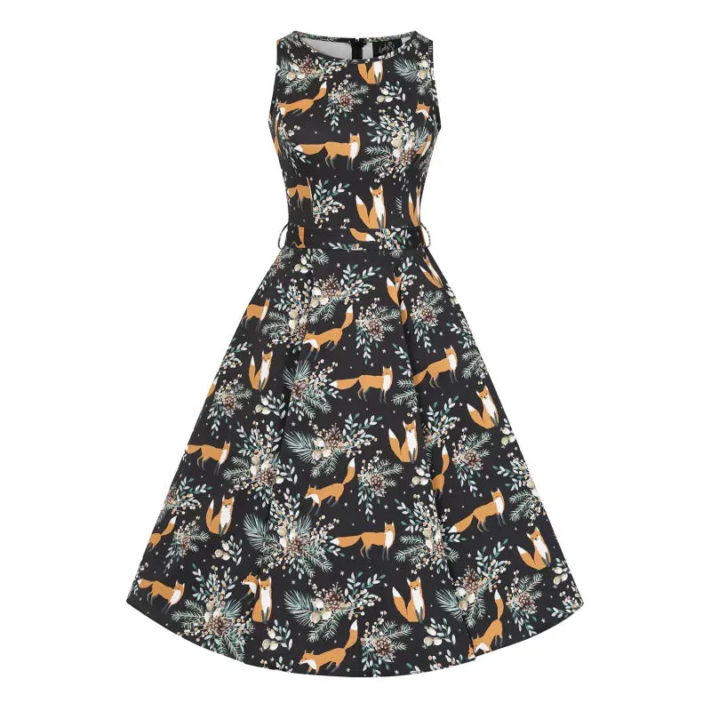 Hepburn Dress - Foxes