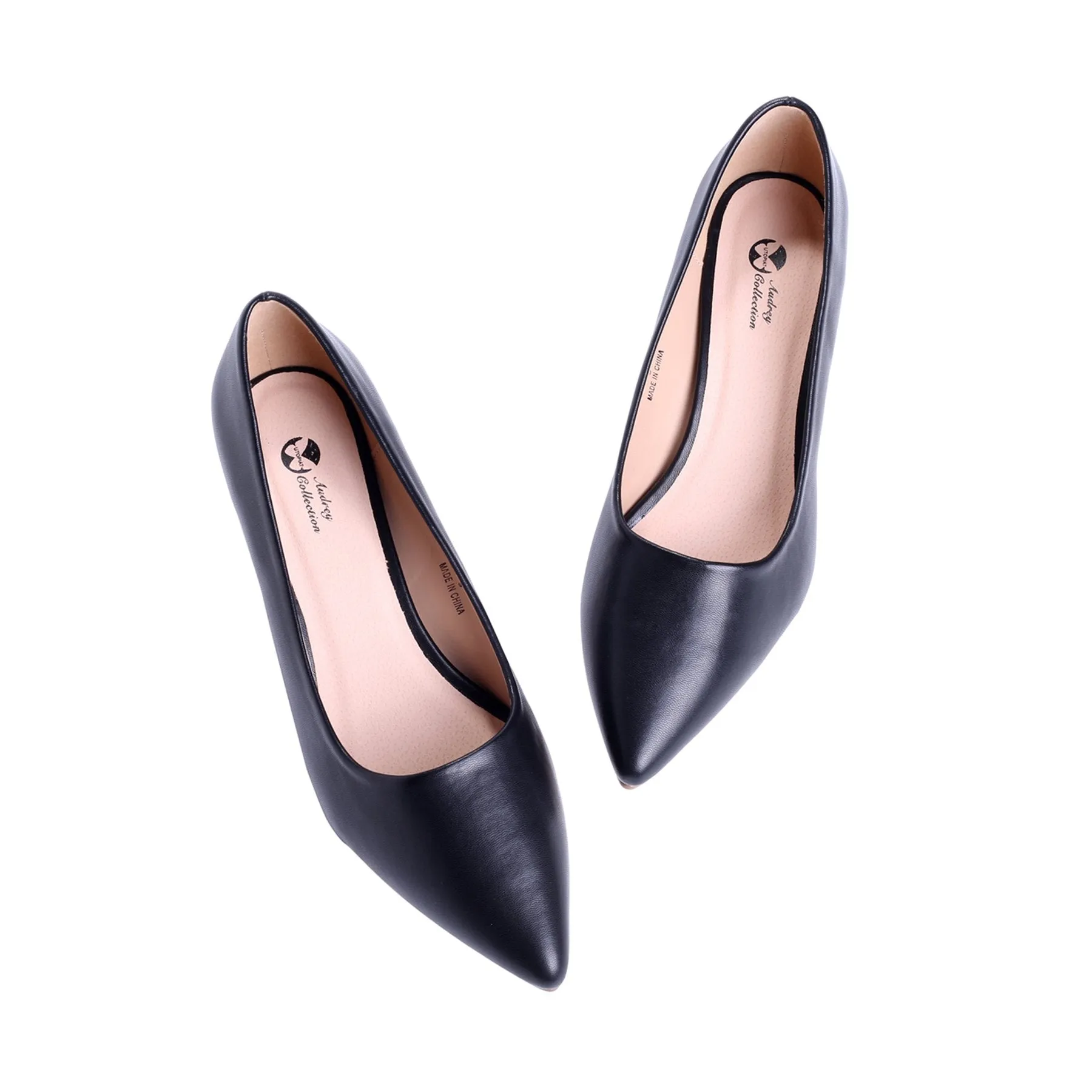 Holly Vegan Black Leather Pumps Inspired By BAT