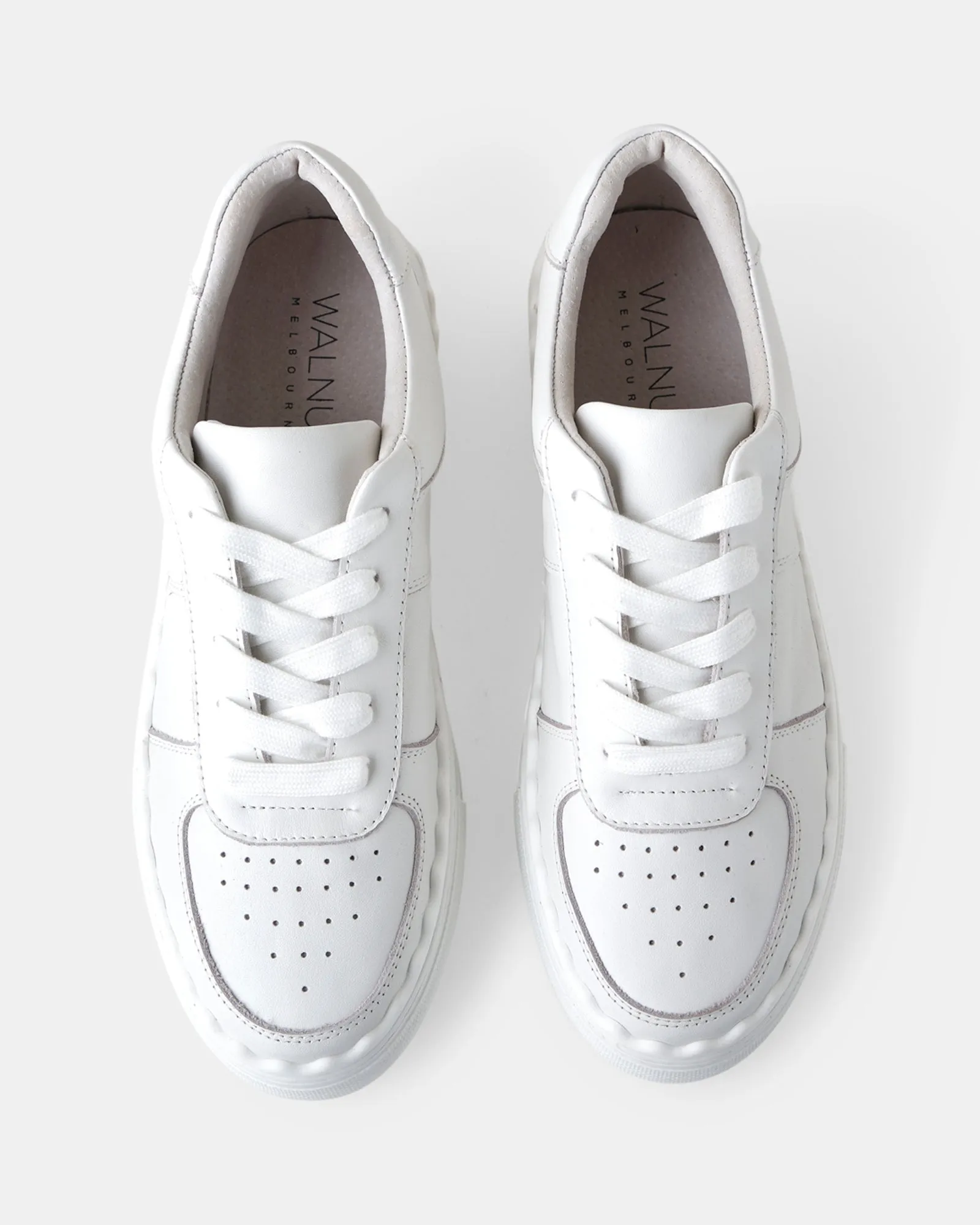 Houston Leather Sneaker - White