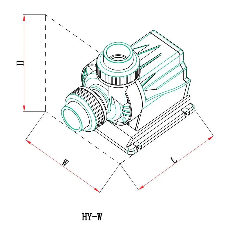 HY-2000 Water Blaster Pump - Reef Octopus